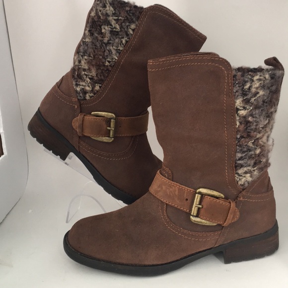 Cougar Shoes - Cougar leather moto winter boot sz 7 (B)